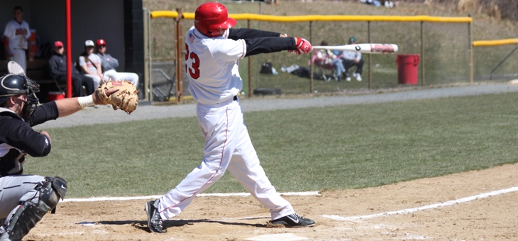 Baseball Splits MASCAC Twinbill with Framingham