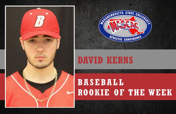 David Kerns Named MASCAC Baseball Rookie of the Week