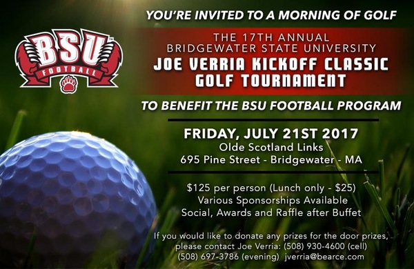 17th Annual Joe Verria Kickoff Classic Golf Tournament