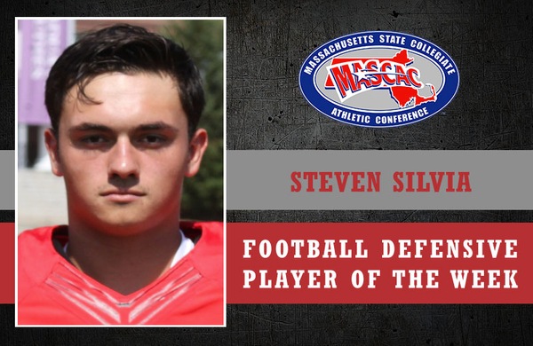 Steven Silvia Named MASCAC Football Defensive Player of the Week