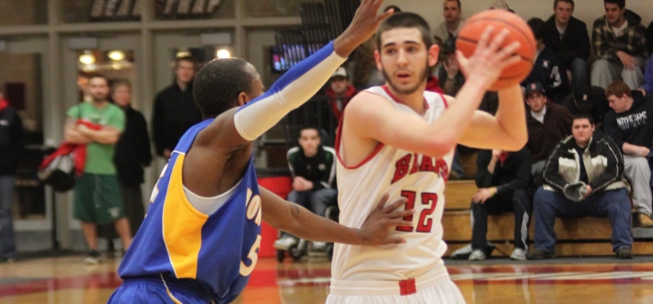 Motta Leads Men's Hoops to 88-77 MASCAC Tournament Win over Worcester