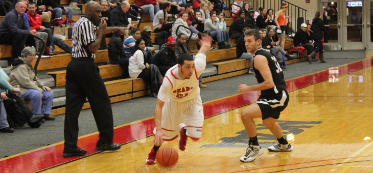 Men's Basketball Posts 79-65 Come-From-Behind Win over  Bowdoin