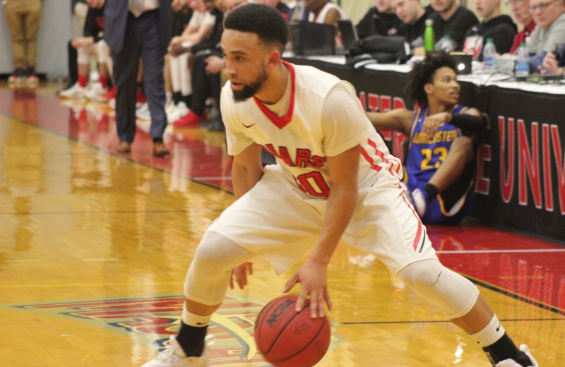 Men's Basketball Downs Worcester State, 80-75