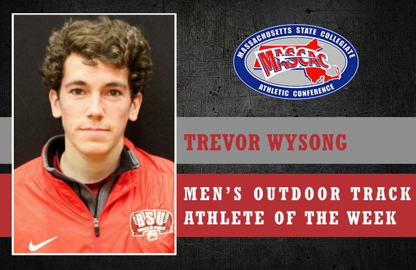 Trevor Wysong Named MASCAC Men’s Outdoor Track Athlete of the Week