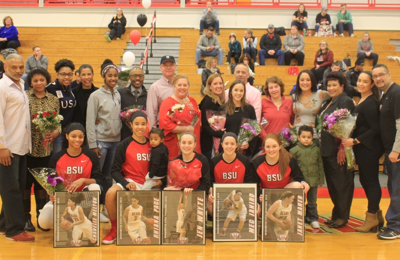 Melton Notches 1,000th Career Point in Senior Night Win over Worcester State