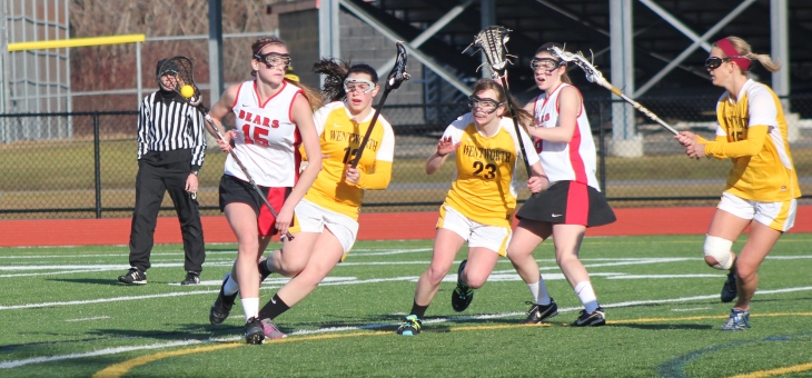 Women's Lacrosse Opens 2013 Campaign with 18-3 Win over Wentworth