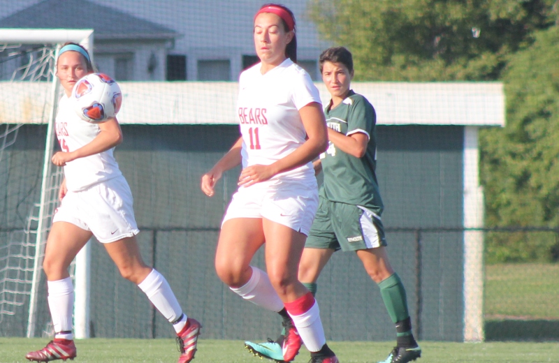 Women's Soccer Downs Plymouth State in OT, 2-1