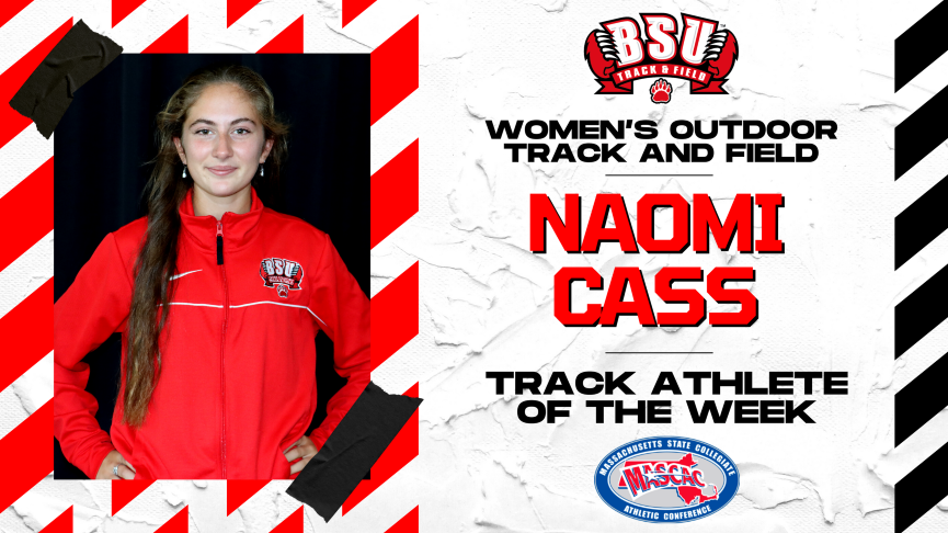 Naomi Cass Named MASCAC Women's Outdoor Track Athlete of the Week