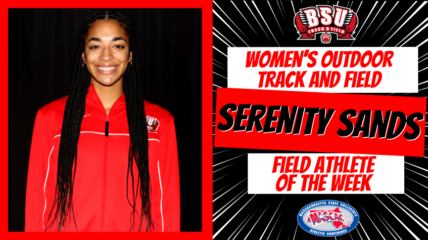 Serenity Sands Named MASCAC Women's Outdoor Field Athlete of the Week