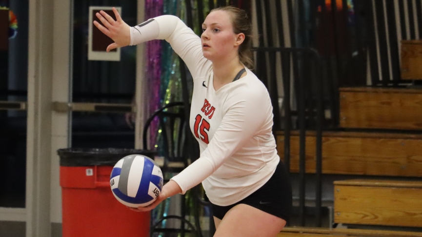 Volleyball Drops 3-1 MASCAC Decision to MCLA