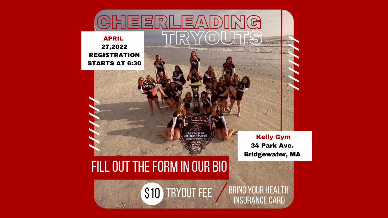 Interested in joining BSU Cheerleading?