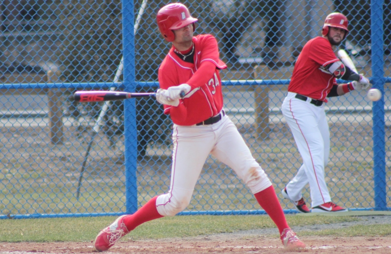Baseball Edged by Curry in 11 Innings, 8-7