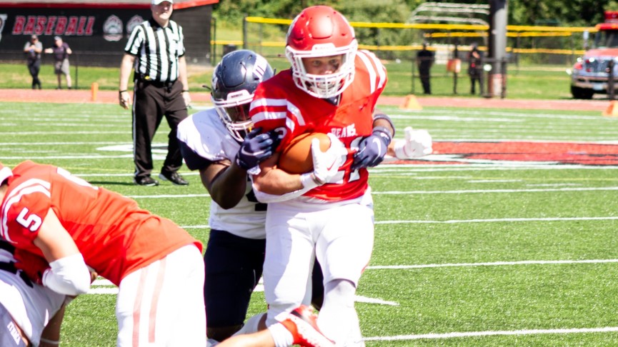 Football Falls to Plymouth State in MASCAC Opener, 41-34