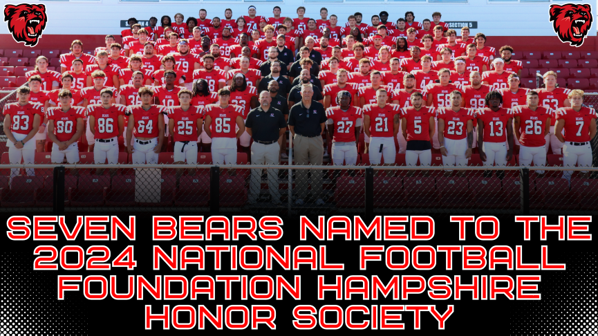 Seven Bears Named to NFF Hampshire Honor Society
