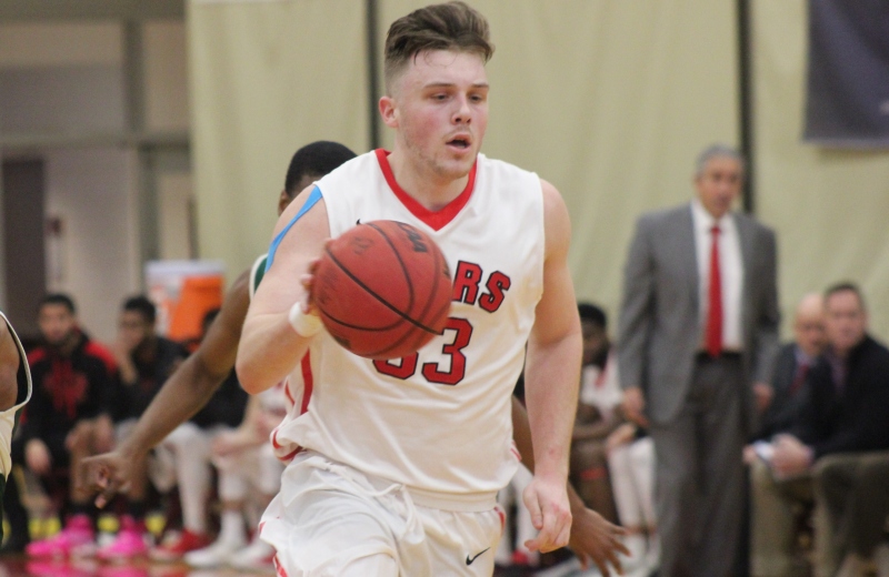Carty Leads Men's Hoops to 88-75 Win over MCLA