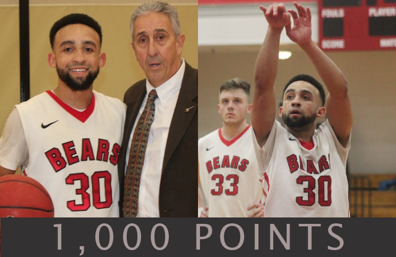 DeAndrade Notches 1,000th Career Point in 68-58 MASCAC Win Over Fitchburg State