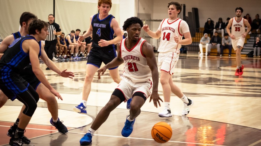 Men's Basketball Downs Wheaton, 97-87, Behind Okoh's 33 Points
