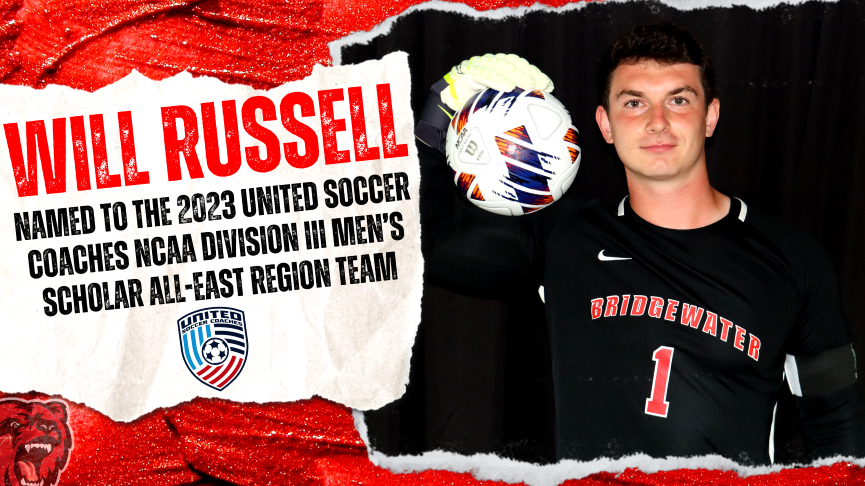William Russell Garners United Soccer Coaches Scholar All-Region Honors