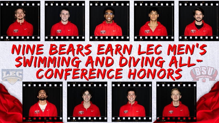 Fowler Headlines Bears' Nine Representatives on All-Little East Men's Swimming &amp; Diving Team