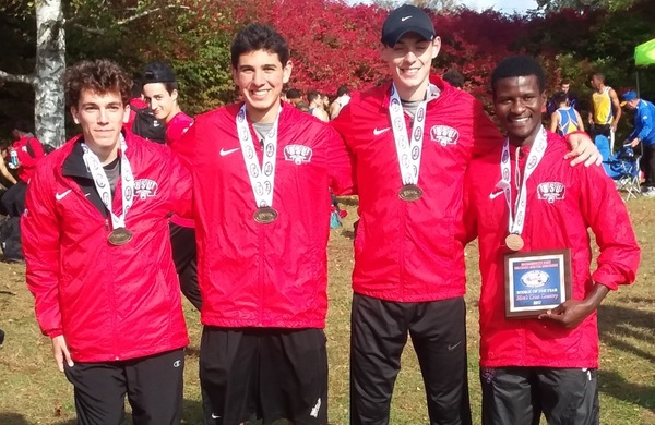 Men's Cross Country Places 2nd at MASCAC Championships