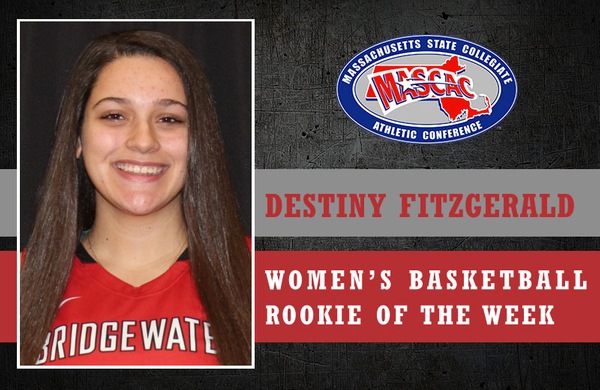 Destiny Fitzgerald Named MASCAC Women's Basketball Rookie of the Week