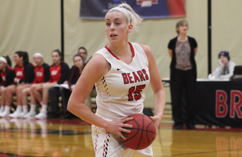 Aguiar Paces Women's Hoops to 56-41 MASCAC Win over Salem State
