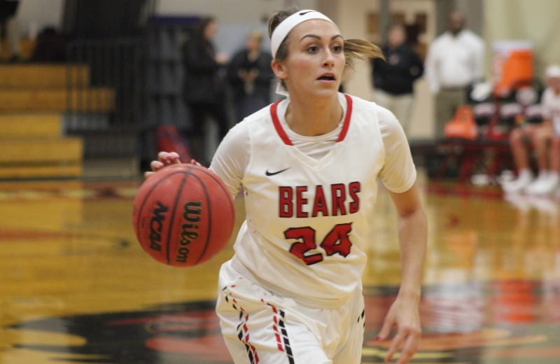 Women's Basketball Outlasts Suffolk in Double Overtime, 68-58