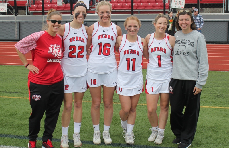 Women's Lacrosse Posts 20-8 Win over Worcester State on Senior Day