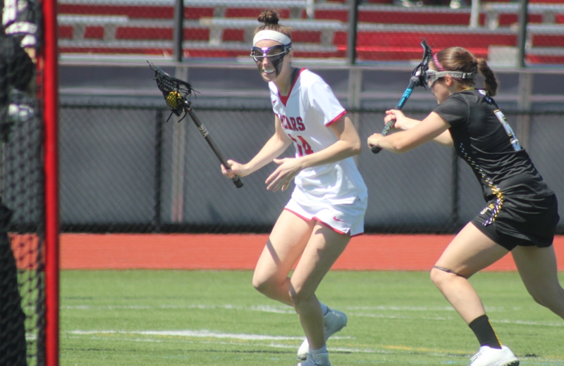 McDonough Notches 100th Career Goal in 13-10 Loss to Framingham State