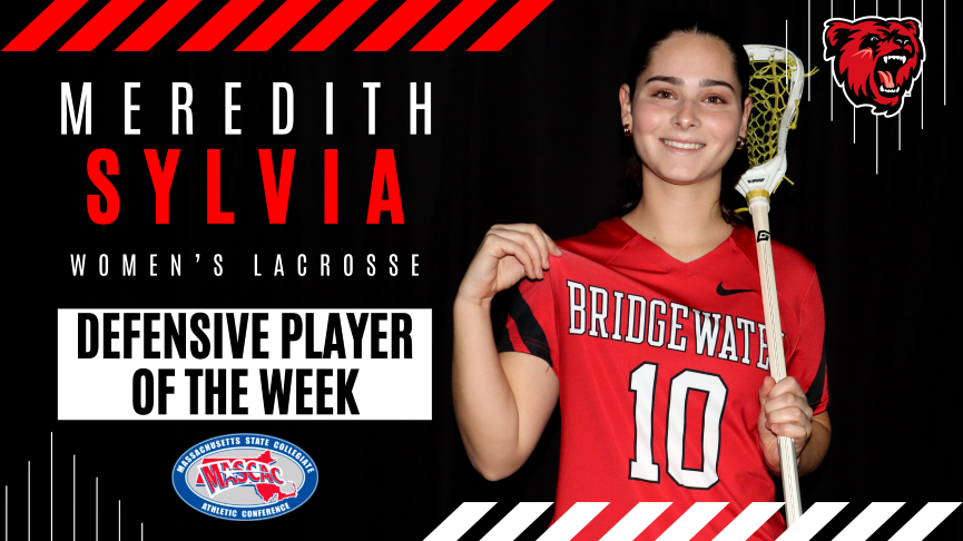Meredith Sylvia Named MASCAC Women's Lacrosse Defensive Player of the Week