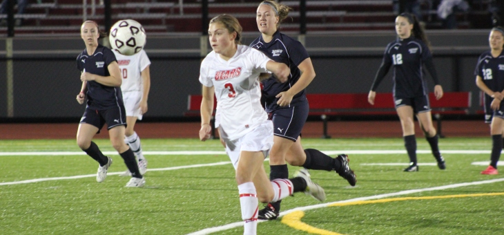 Lane Nets Hat Trick to Lead Women's Soccer to 4-0 Win over Mass. Maritime