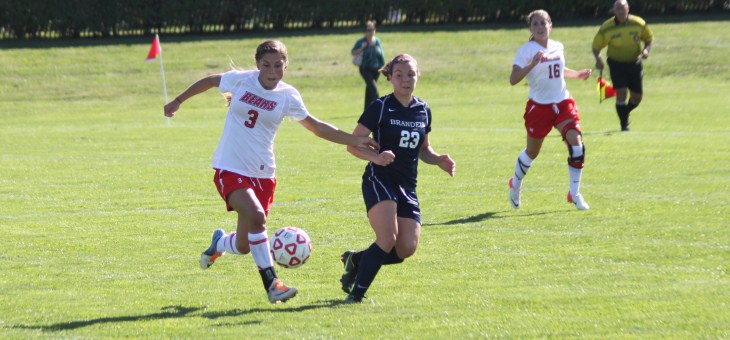 Women's Soccer Drops 2-0 Decision to 18th Ranked Brandeis