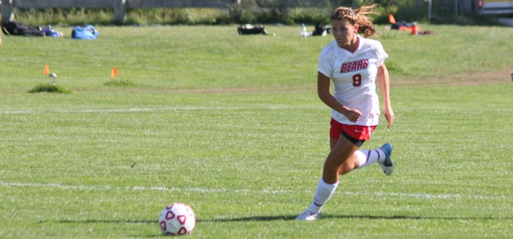 Hatfield Leads Women's Soccer to 4-2 Win over RIC