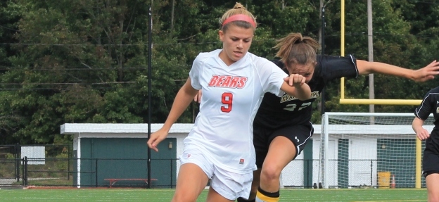 Hatfield Leads Women's Soccer to 3-1 Win over RIC