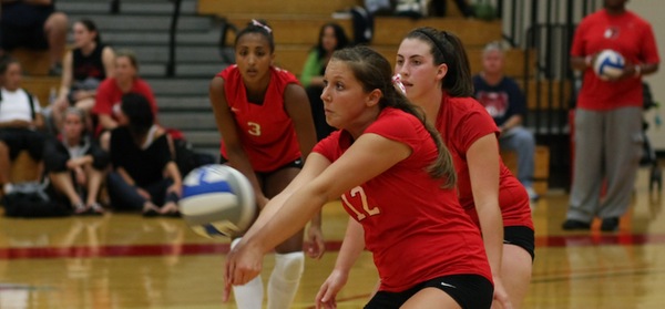 Volleyball Defeats Wheaton, 3-1, at Hall of Fame Invitational