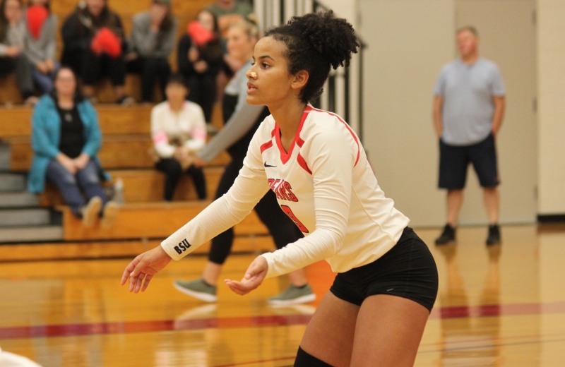 Volleyball Rallies for 3-1 Win Over Lesley