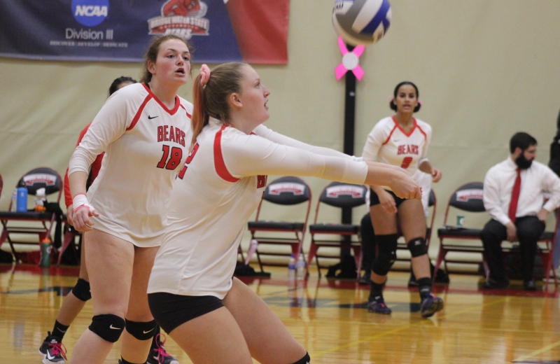Volleyball Drops Pair of Matches at Babson Tri-Match