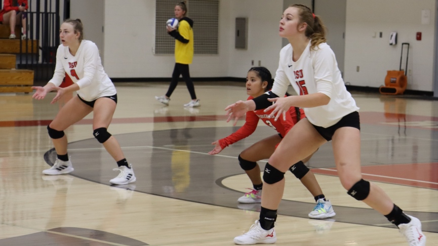Volleyball Drops 3-0 Decision to Emmanuel