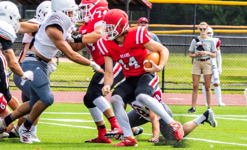 Football Falls to Ithaca in 2021 Opener, 52-20