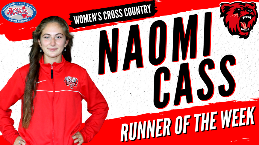 Naomi Cass Named MASCAC Women's Cross Country Runner of the Week